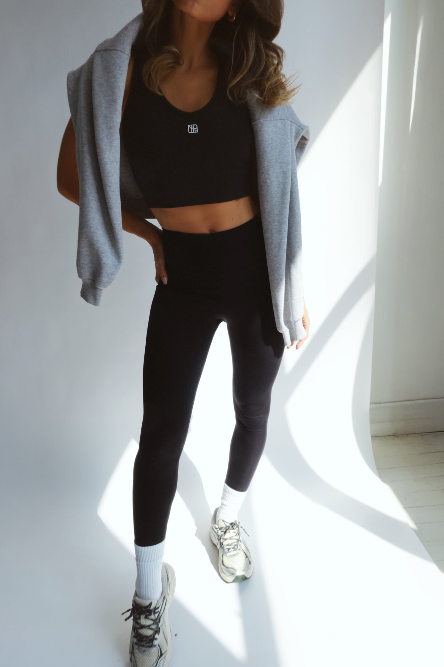 Black Sports Bra