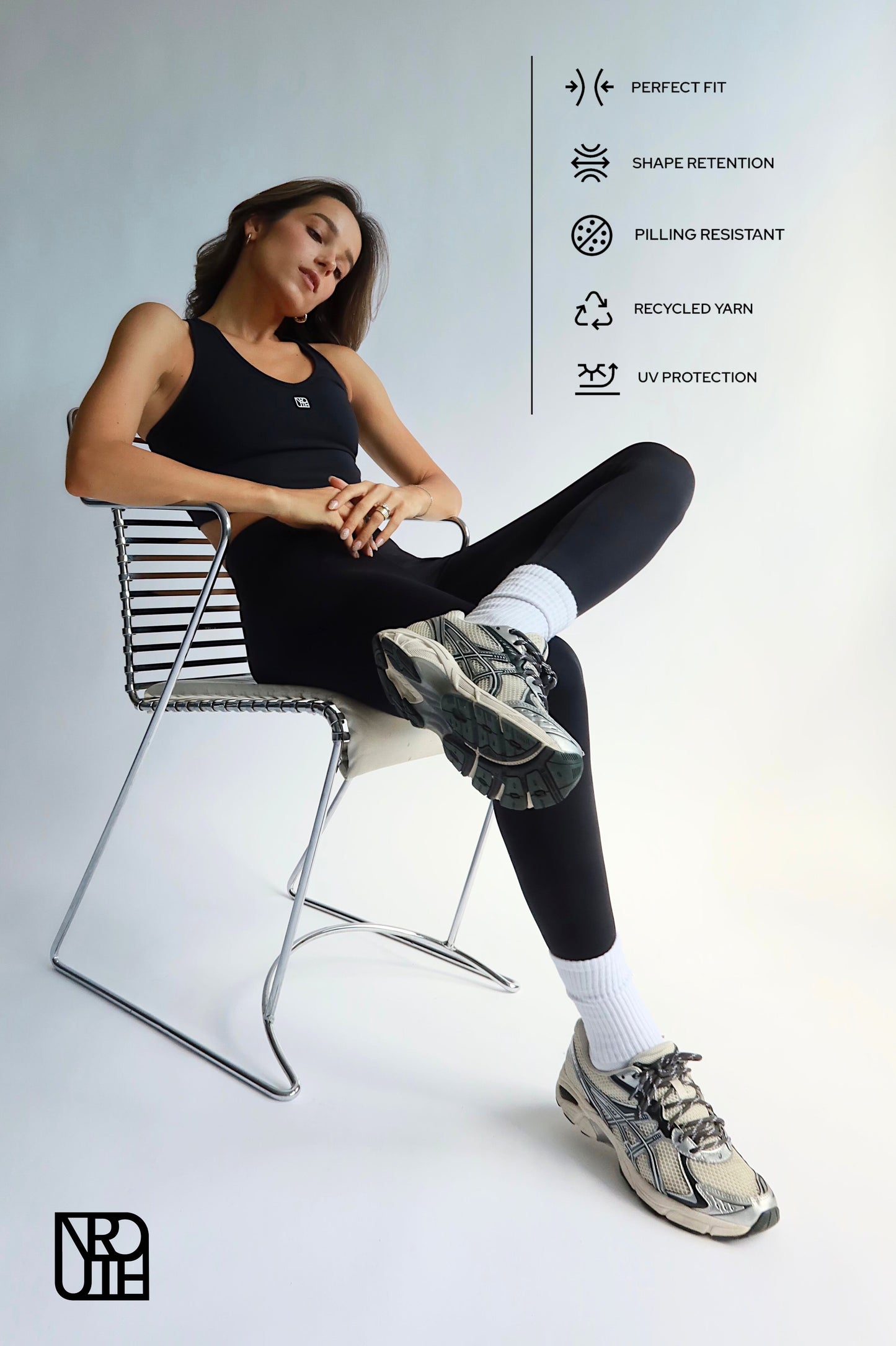 Black High-Waisted Leggings