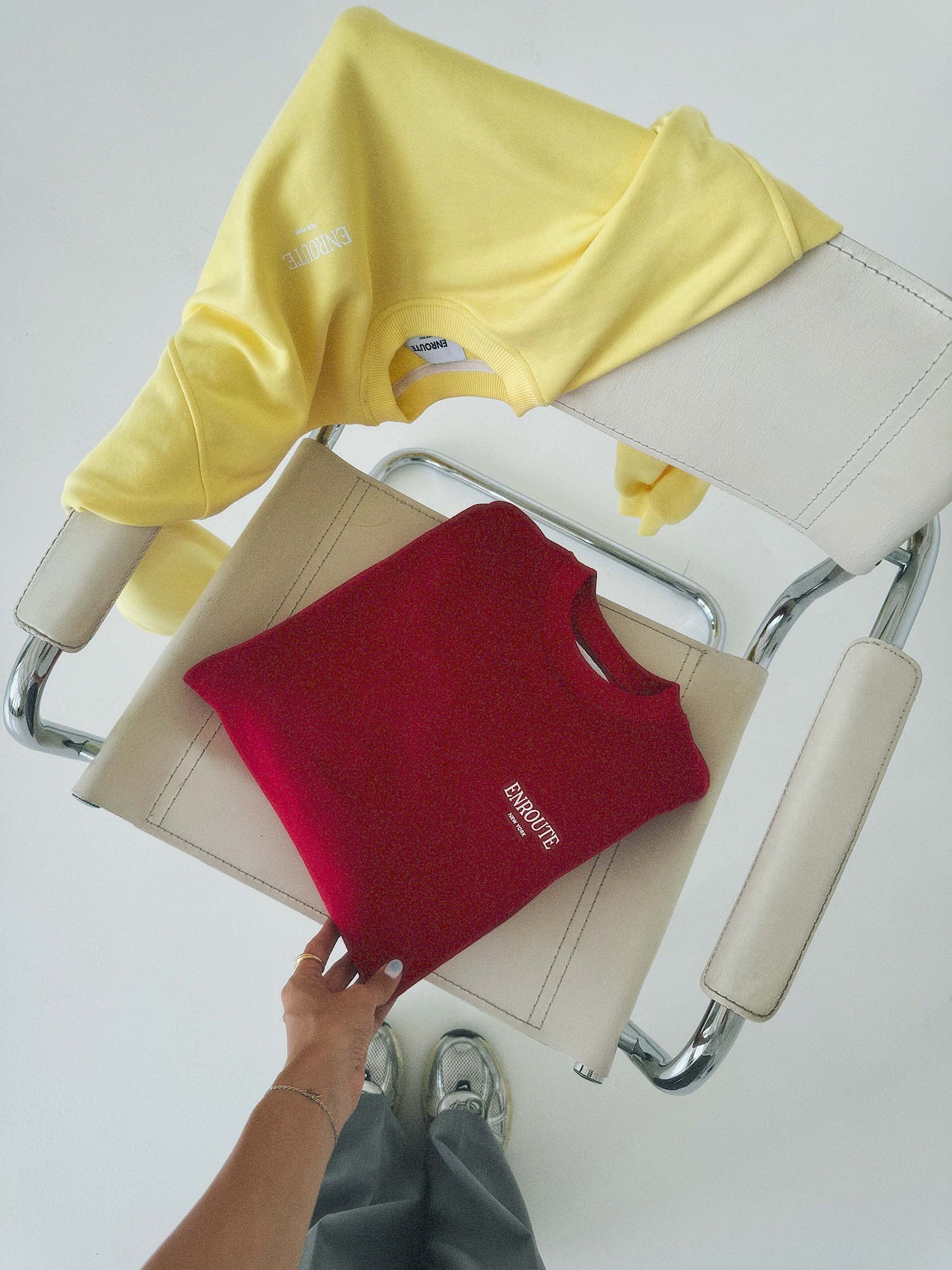 Oversized Butter Yellow Sweatshirt