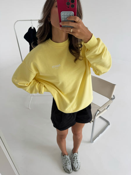 Tostalgic sweatshirt yellow トレーナー Duotone Explore Sweater: Stylish Unisex Apparel for Any