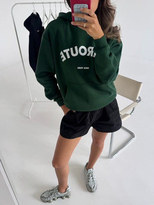 Green Signature Hoodie