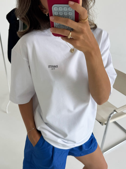 White Oversized Unisex T-shirt