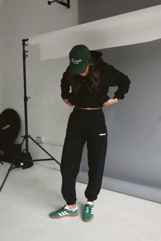 Black Signature Sweatpants