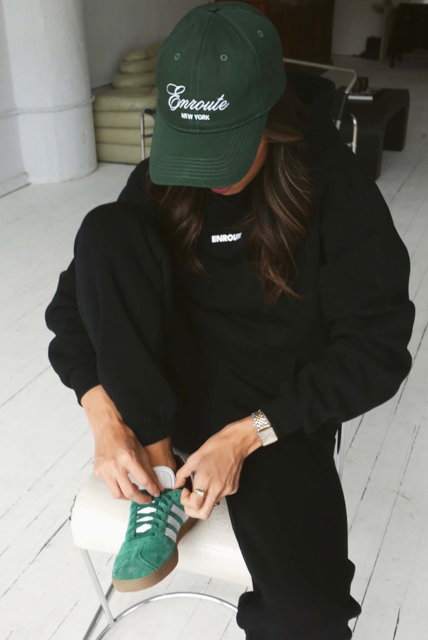 Green Signature Cap