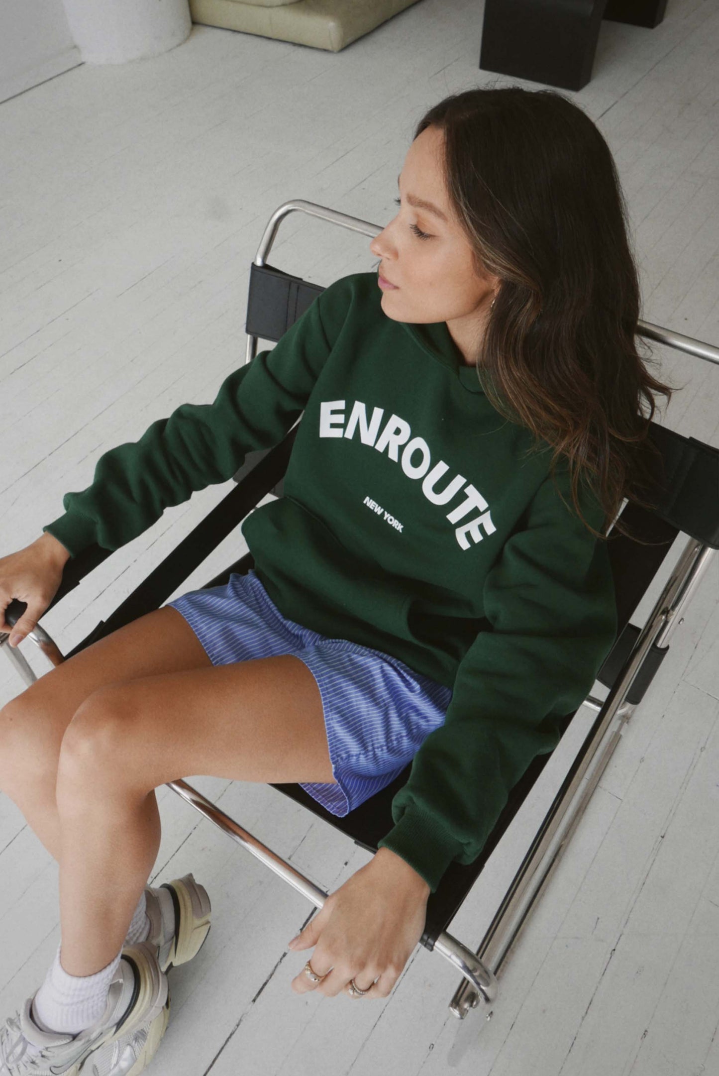 Green Signature Hoodie