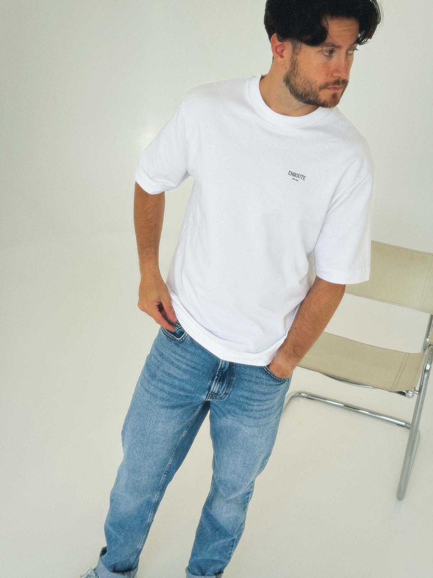 White Oversized Unisex T-shirt